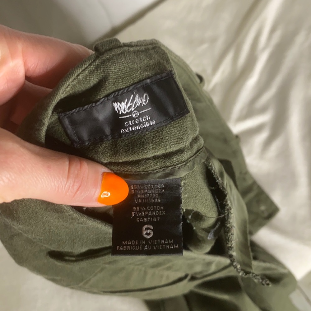 Army Green Mossimo Ankle Pants - Picture 3 of 15
